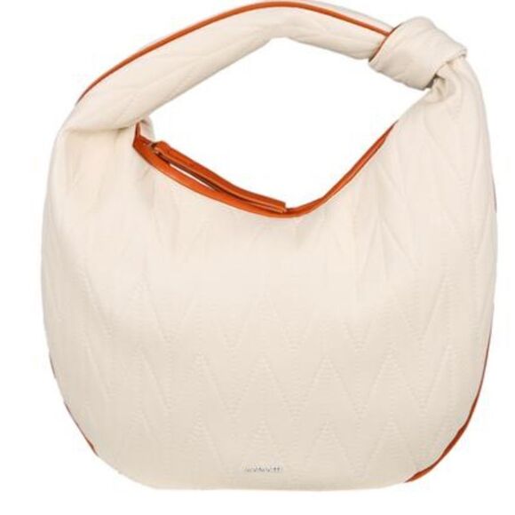 Matmazel cream colored texture purse - Picture 2 of 9